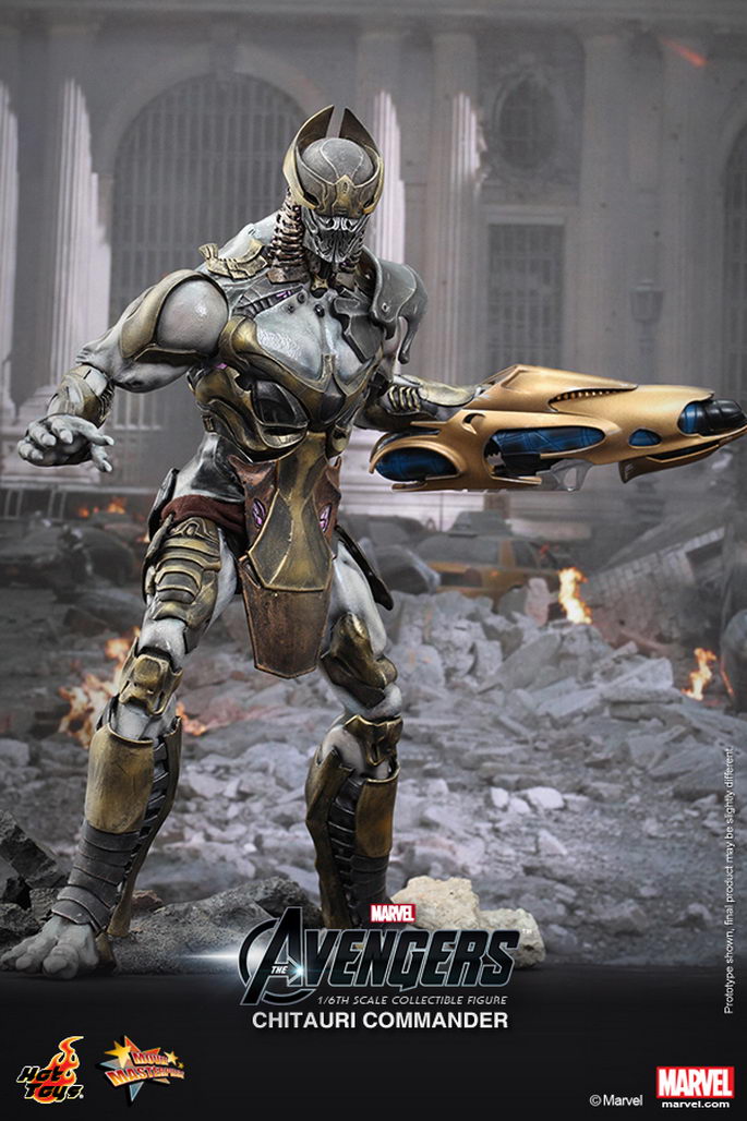 hot toys chitauri set